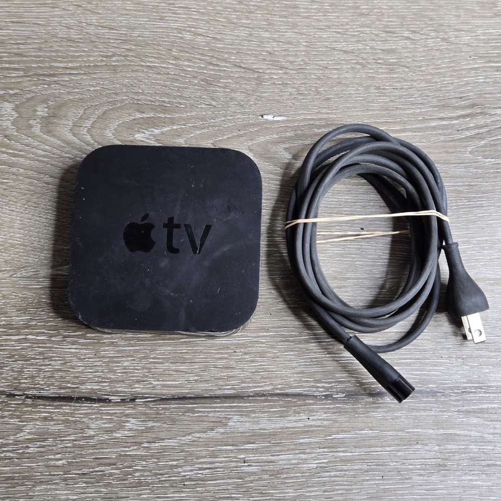 Apple A1378 Apple TV 2nd Gen Media Player Black Tested